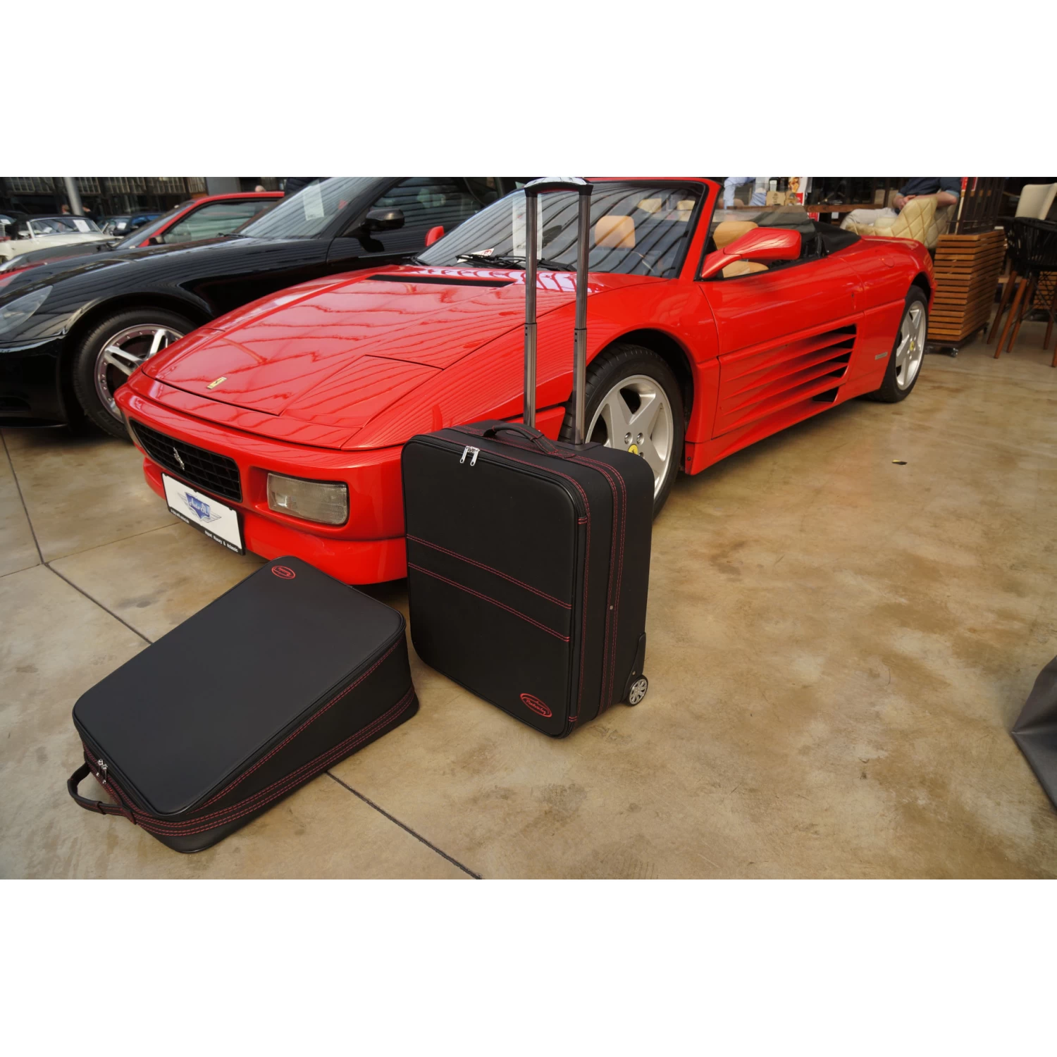 Ferrari 348 + 355 - 2-tlg. Kofferset Kofferraum 1 Ferrari 348 + 355 - 2-tlg. Kofferset Kofferraum