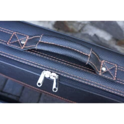 Fiat 124 Spider (EU-Version) - 3-tlg. Kofferset Kofferraum - Naht Mokka -Ausgewählte Reisespeichergeschäfte 1050157 5