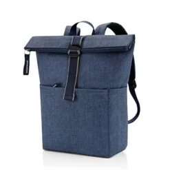 Reisenthel Freizeitrucksack Rolltop - Herringbone Dark Blue