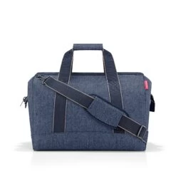 Reisenthel Allrounder L Travelling 30 Liter - Herringbone Dark Blue