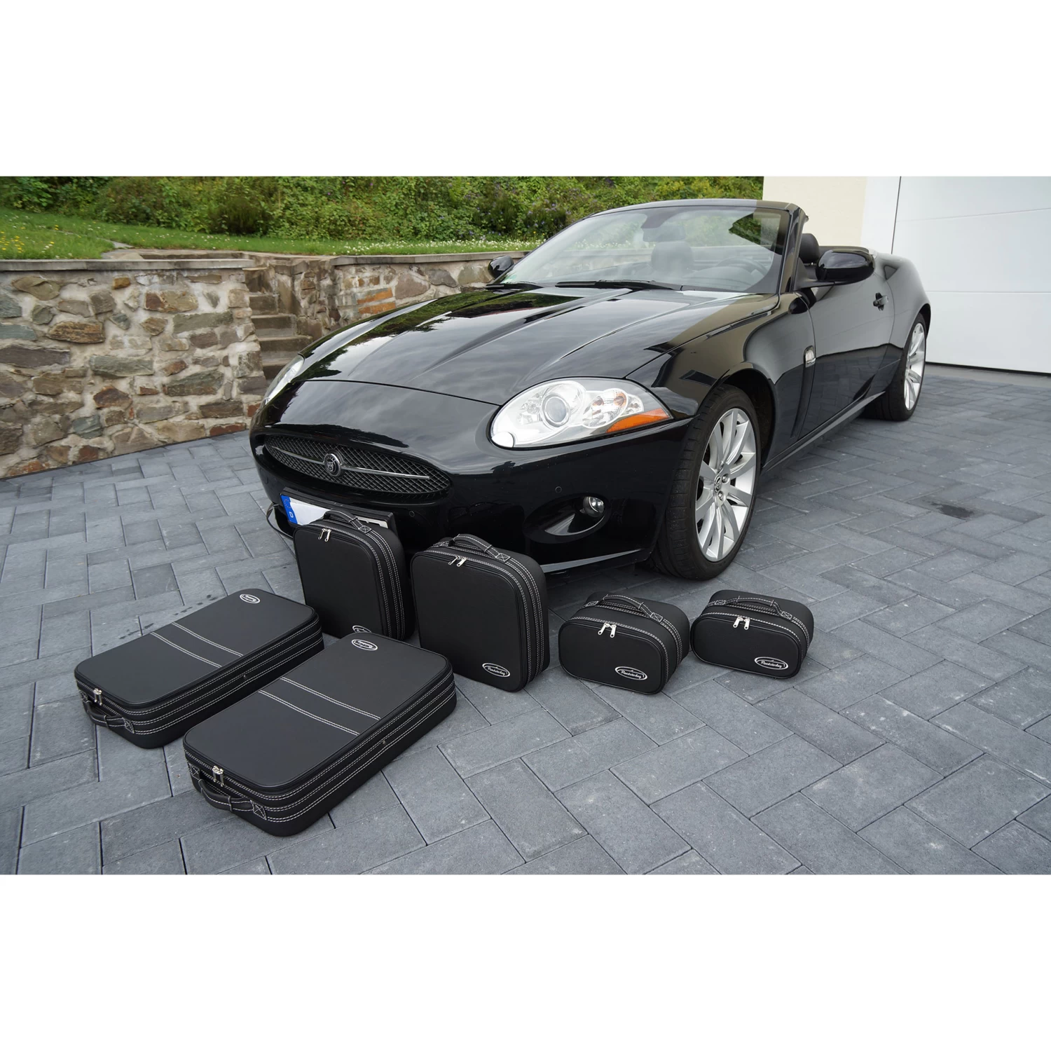 Jaguar XK/XKR Cabrio - 6tlg. Kofferset Kofferraum 9 Jaguar XK/XKR Cabrio - 6tlg. Kofferset Kofferraum – Bild 9