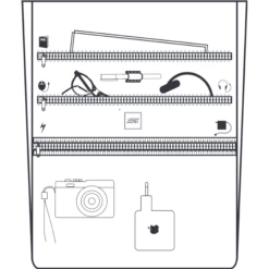 JOST STOCKHOLM Kurierrucksack - Schwarz 13 JOST STOCKHOLM Kurierrucksack - Schwarz -Ausgewählte Reisespeichergeschäfte 1051436 4697001 Stockholm 40