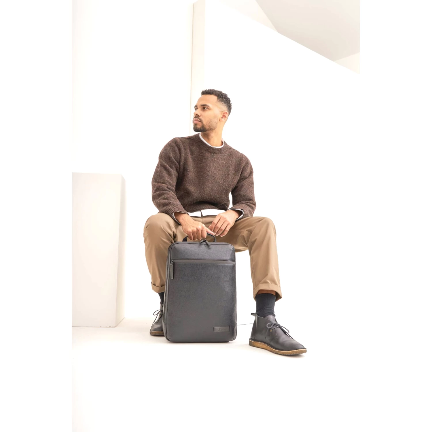 JOST STOCKHOLM Daypack Rucksack 2.0 - Schwarz 7 JOST STOCKHOLM Daypack Rucksack 2.0 - Schwarz – Bild 7