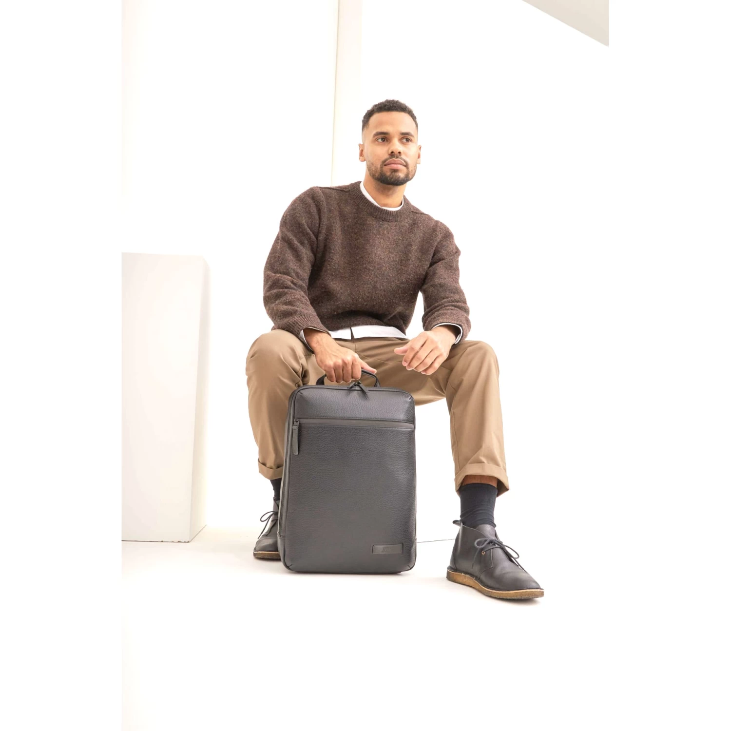 JOST STOCKHOLM Daypack Rucksack 2.0 - Schwarz 8 JOST STOCKHOLM Daypack Rucksack 2.0 - Schwarz – Bild 8