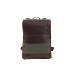 Canvas Rucksack Morris - Canvas Gün / Innenfutter Blau