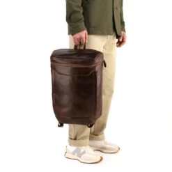 Leder Rucksack Siwa - Braun / Dots -Ausgewählte Reisespeichergeschäfte 1051523 Siwa model