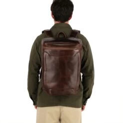 Leder Rucksack Siwa - Braun / Dots -Ausgewählte Reisespeichergeschäfte 1051523 Siwa model2