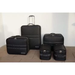 5-tlg. Kofferset Mit 2 Rollen Mercedes E-Klasse Cabrio (A207) 155 Liter