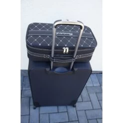 4-tlg. Kofferset Mit 2 Rollen Mercedes E-Klasse Coupé 220 Liter